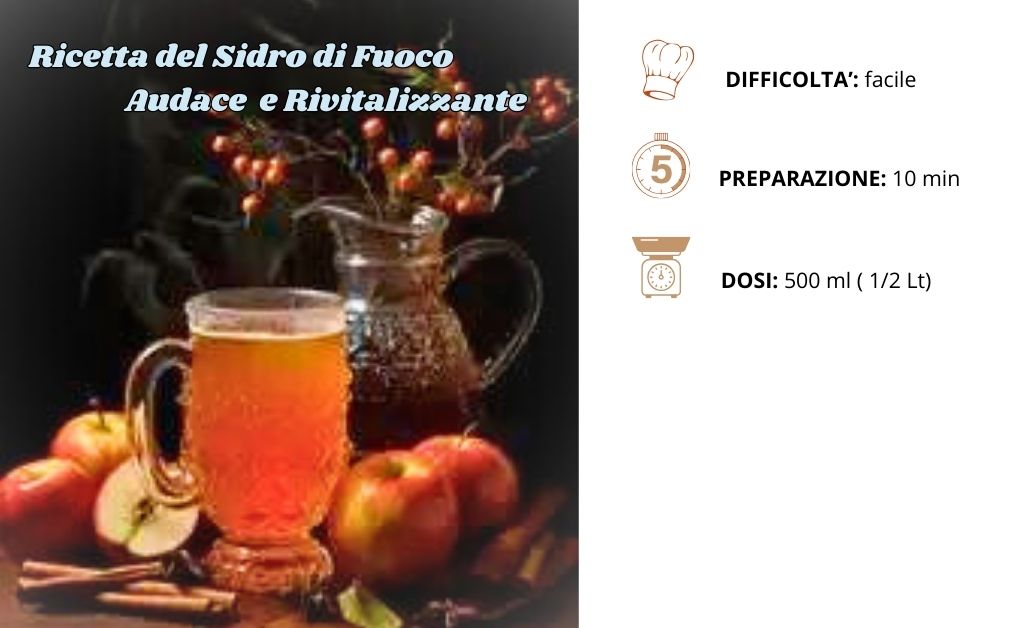 ricetta sidro di fuoco fire sider