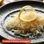 scorza di limone grattugiato fire cider